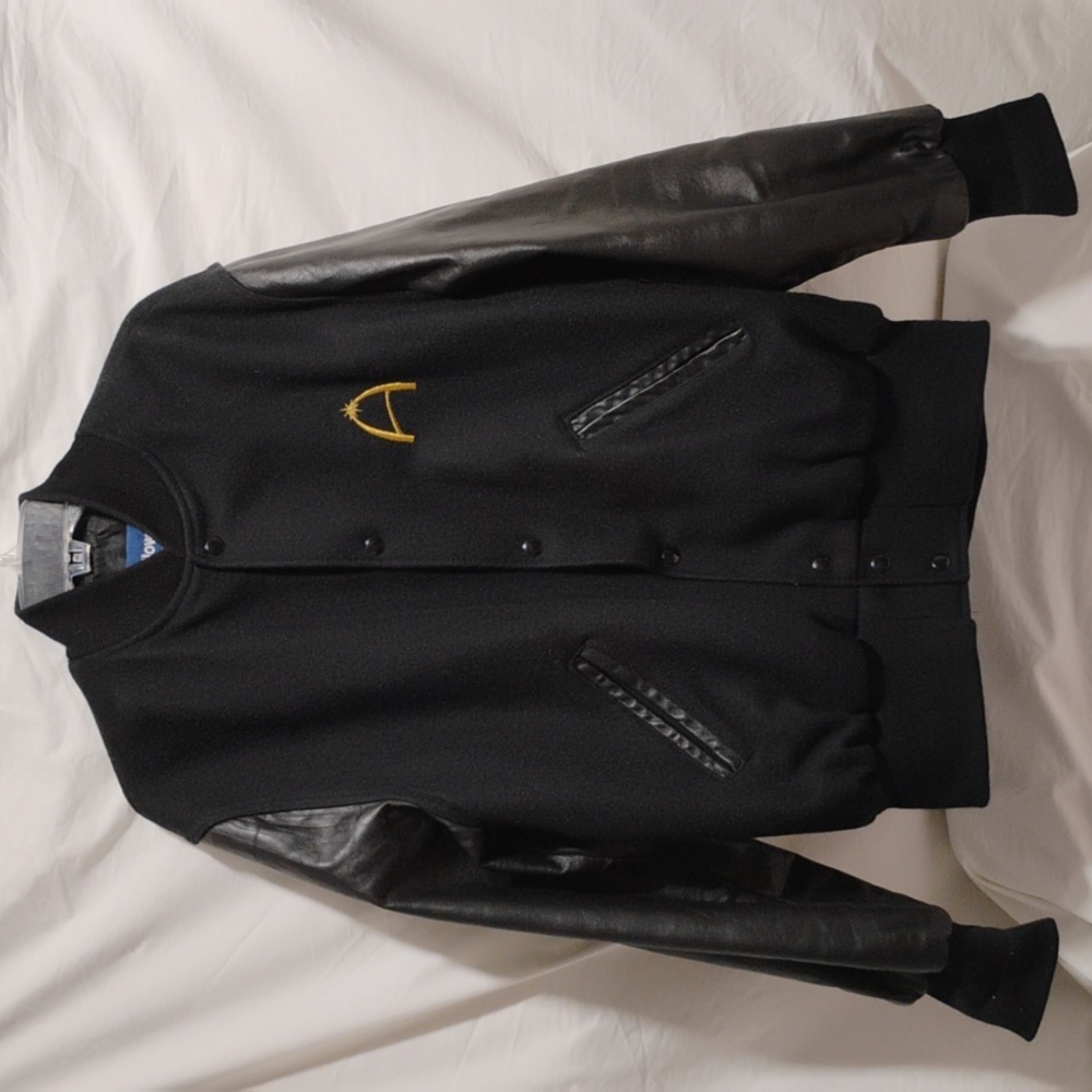 SALE! Holloway Original College Letterman Wool Body/Leather Sleeves Jacket (C-19